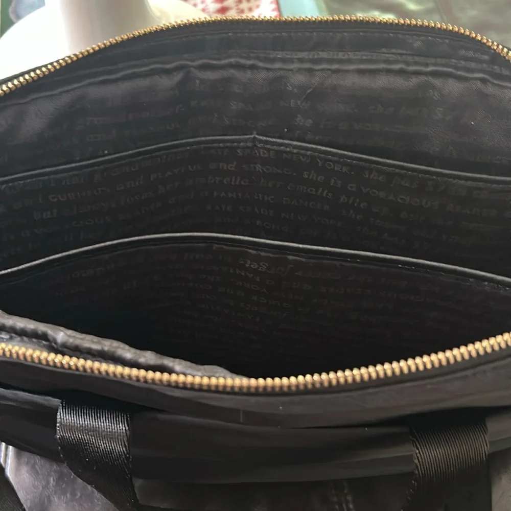 Kate spade nylon computer/brief case